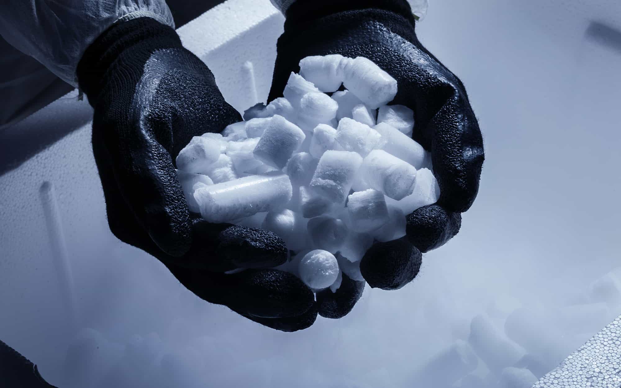 What Dry Ice Is Used For Oxygen Service