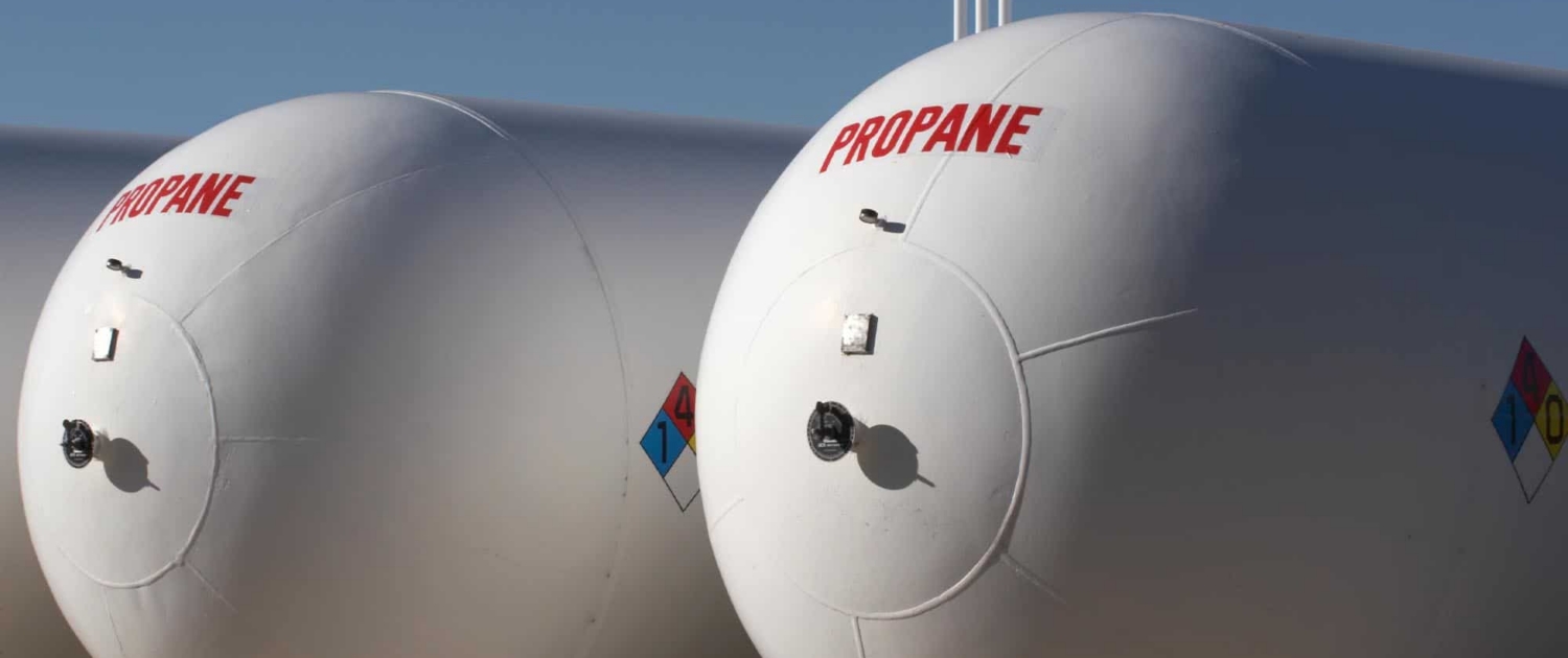 Image Of Industrial Propane Tanks